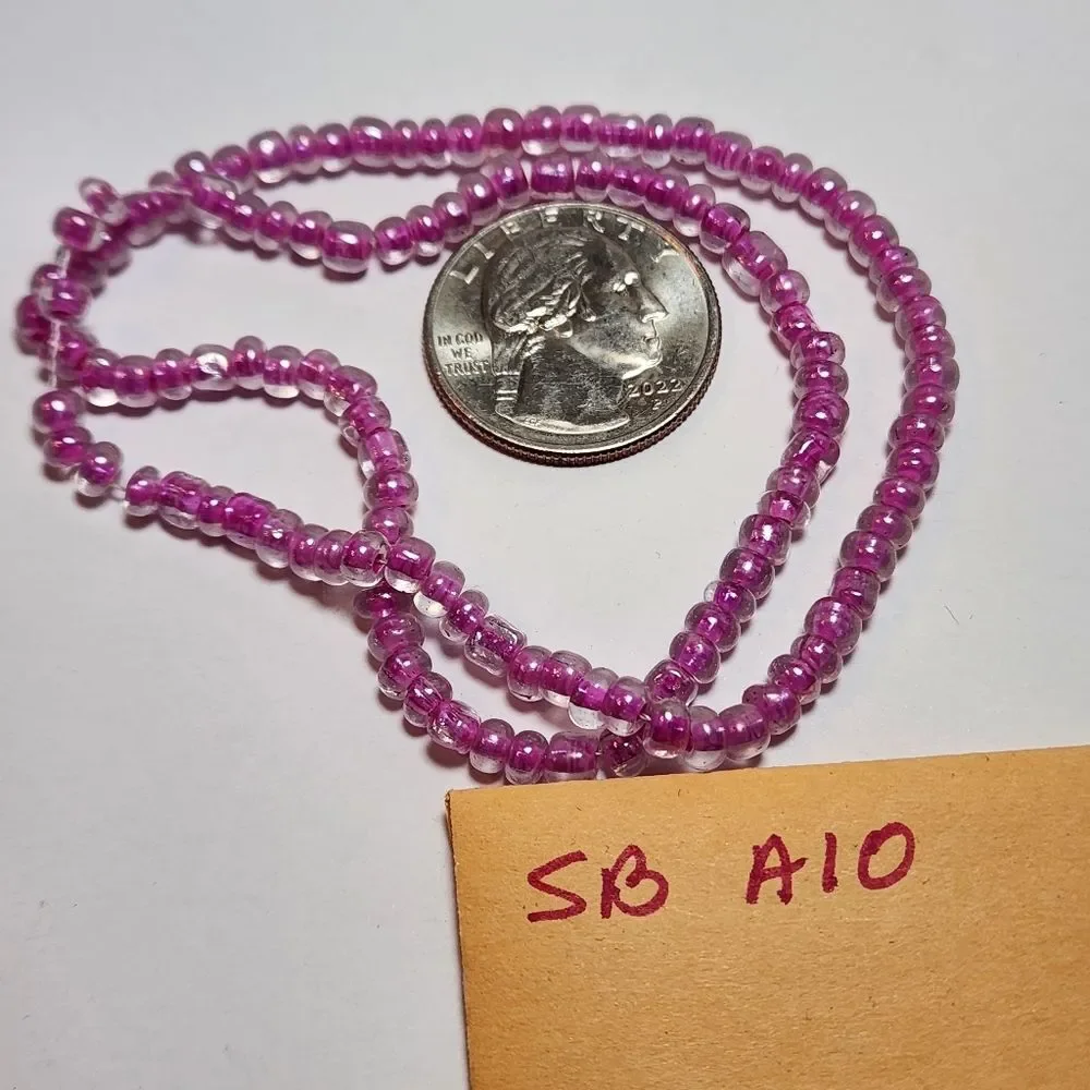 5/$10 Seed Bead 1 Single Strand Seed Beads Jewelry Making Supplies Crafts